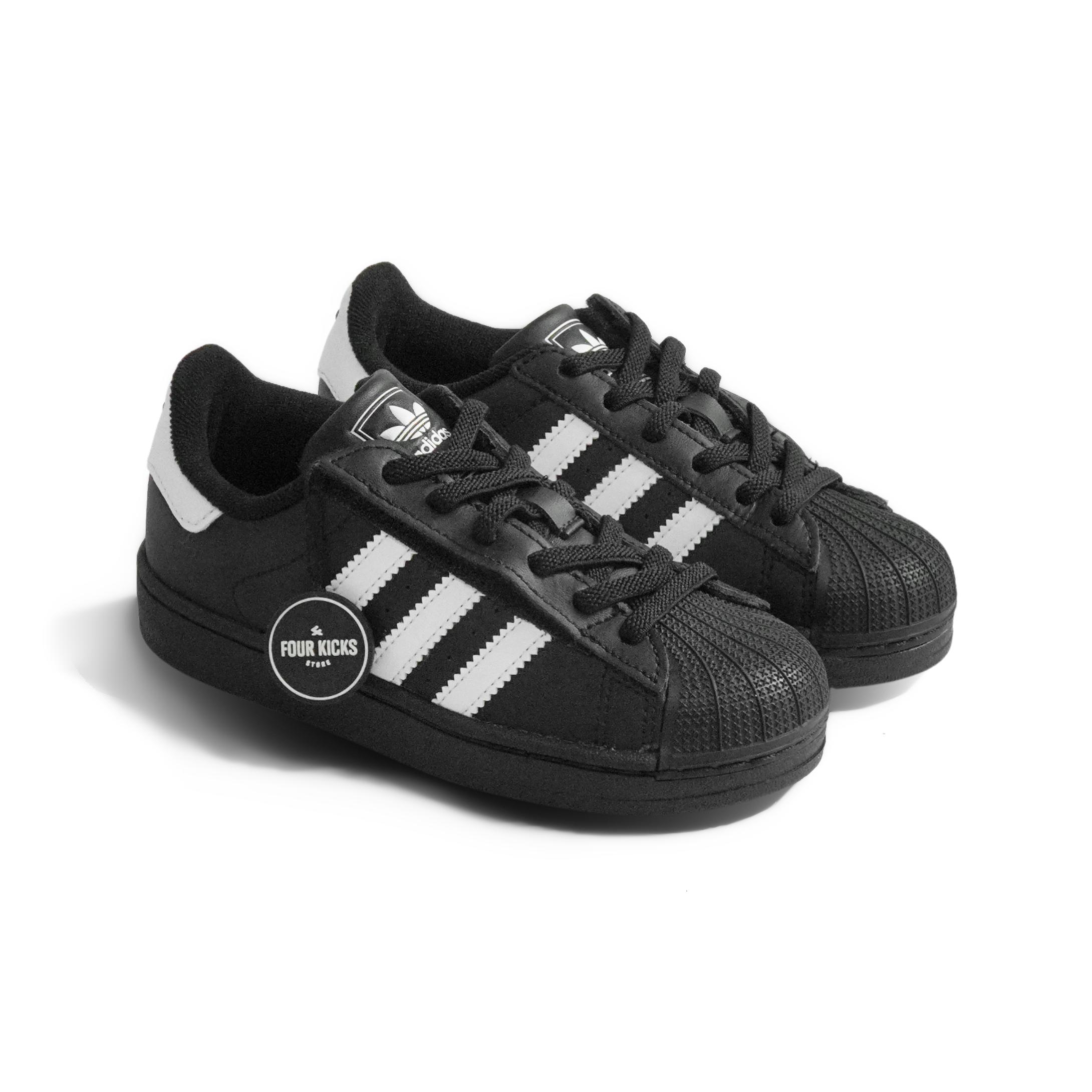 Adidas Lifestyle Shoes Superstar II CF EL Black White PS IH6401 (2) Adidas Superstar II CF EL Black White PS IH6401 - Gambar 1
