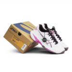 Asics Solution Speed FF 4 White Dusty Mauve Womens 1042A307 102 - Gambar 2