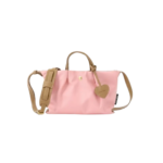 Legato Largo Comfort Series Double Faced Shoulder Bag Mini Pink / Gray