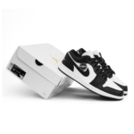 Nike Air Jordan 1 Low Panda White Black Womens DC0774 101 - Gambar 2