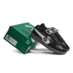 Puma Palermo Skate Tan Black White Unisex 405436 02 - Gambar 2