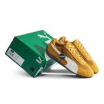Puma Speedcat Mesh Authentic Gold Gum Unisex 404370 05 - Gambar 2