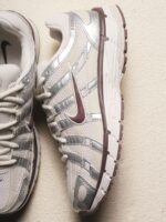 Nike P-6000 Phantom Metallic Silver Light Orewood Brown Tatto Unisex IV6035 030 - Gambar 5