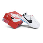Nike Cortez ‘23 White Black Light Photo Blue Unisex Adult DN1791 100 - Gambar 2