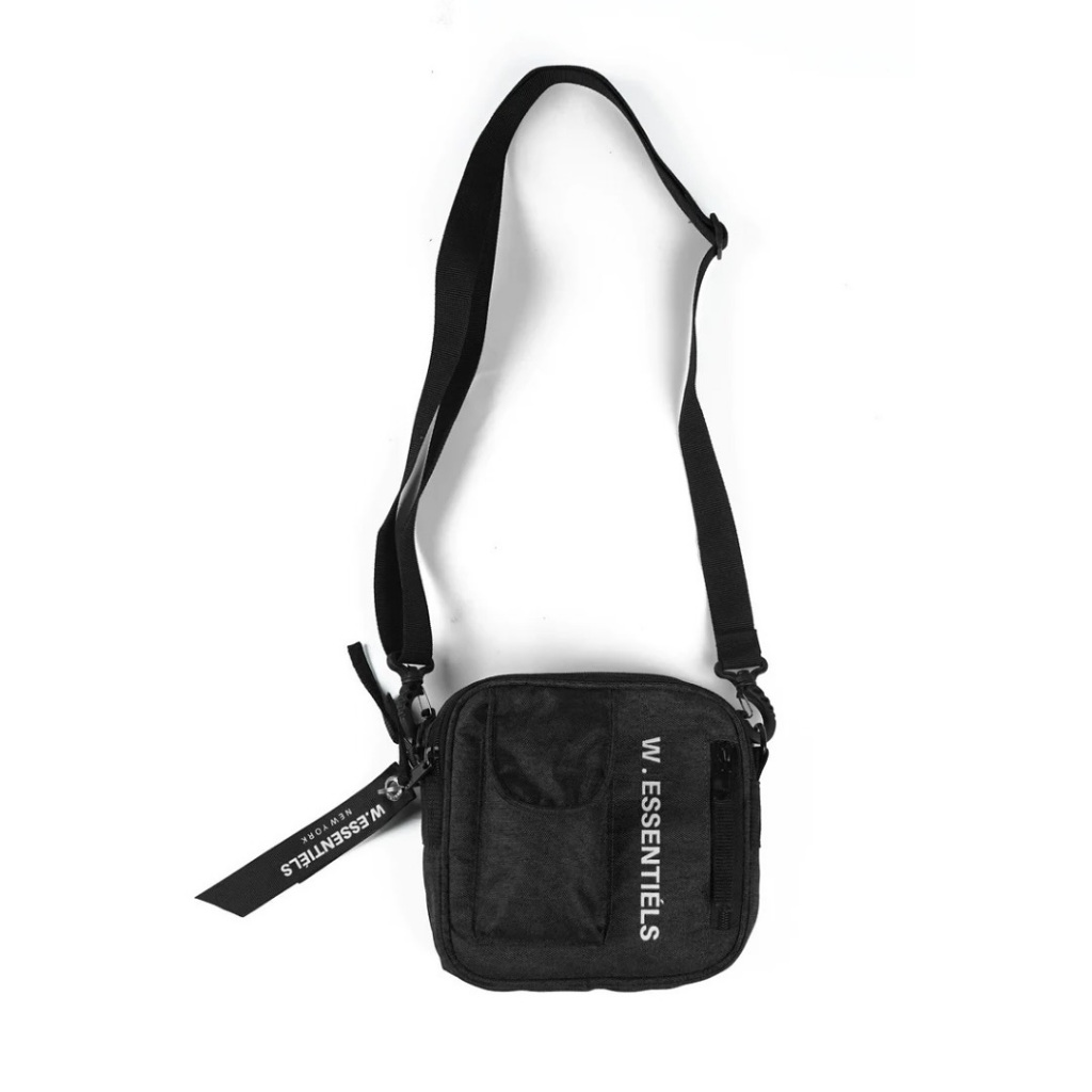 W Essentiels Saunier Slingbag Black 1 W Essentiels Saunier Sling Bag Noir Black - Gambar 1