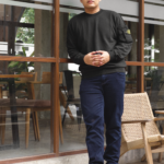 Stone Island Crewneck Sweatshirt With Logo Patch Black