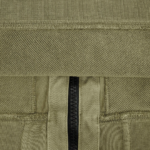 Stone Island Zip-Up Hoodie Fleece Sage Green - Gambar 5