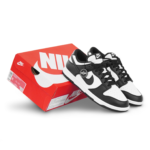 Nike Dunk Low Retro Panda unisex Adult HF5441 100 - Gambar 2