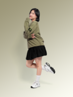 Stone Island Crewneck Sweatshirt Militarry Green - Gambar 4