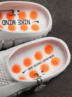 Nike Mind 001 Slide Light Smoke Grey Unisex HQ4307 003 - Gambar 6