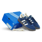 Adidas Handball Spezial Night Indigo Cream White Unisex IF7087 - Gambar 2