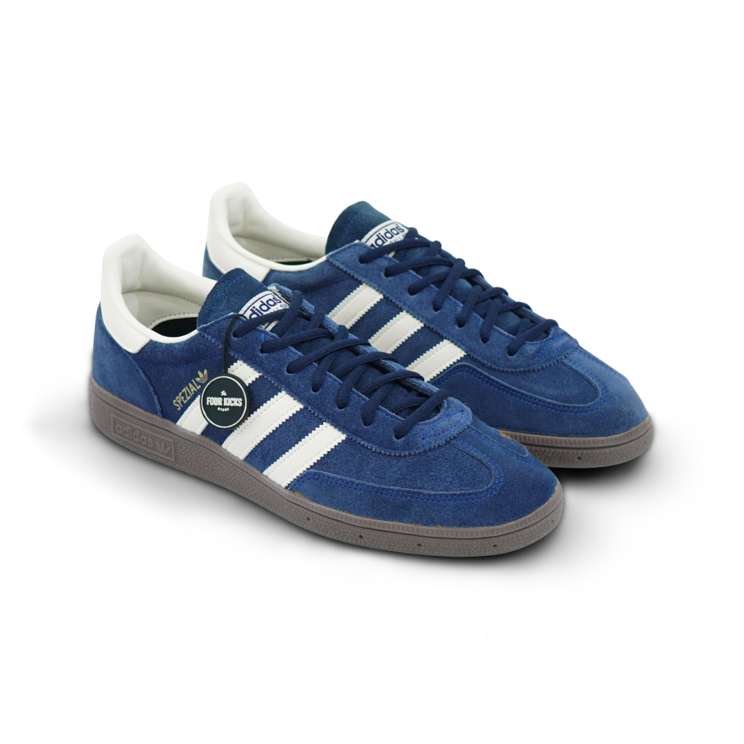 Adidas Lifestyle Shoes Handball Spezial Night Indigo Cream White Unisex IF7087 (2) Adidas Handball Spezial Night Indigo Cream White Unisex IF7087 - Gambar 1