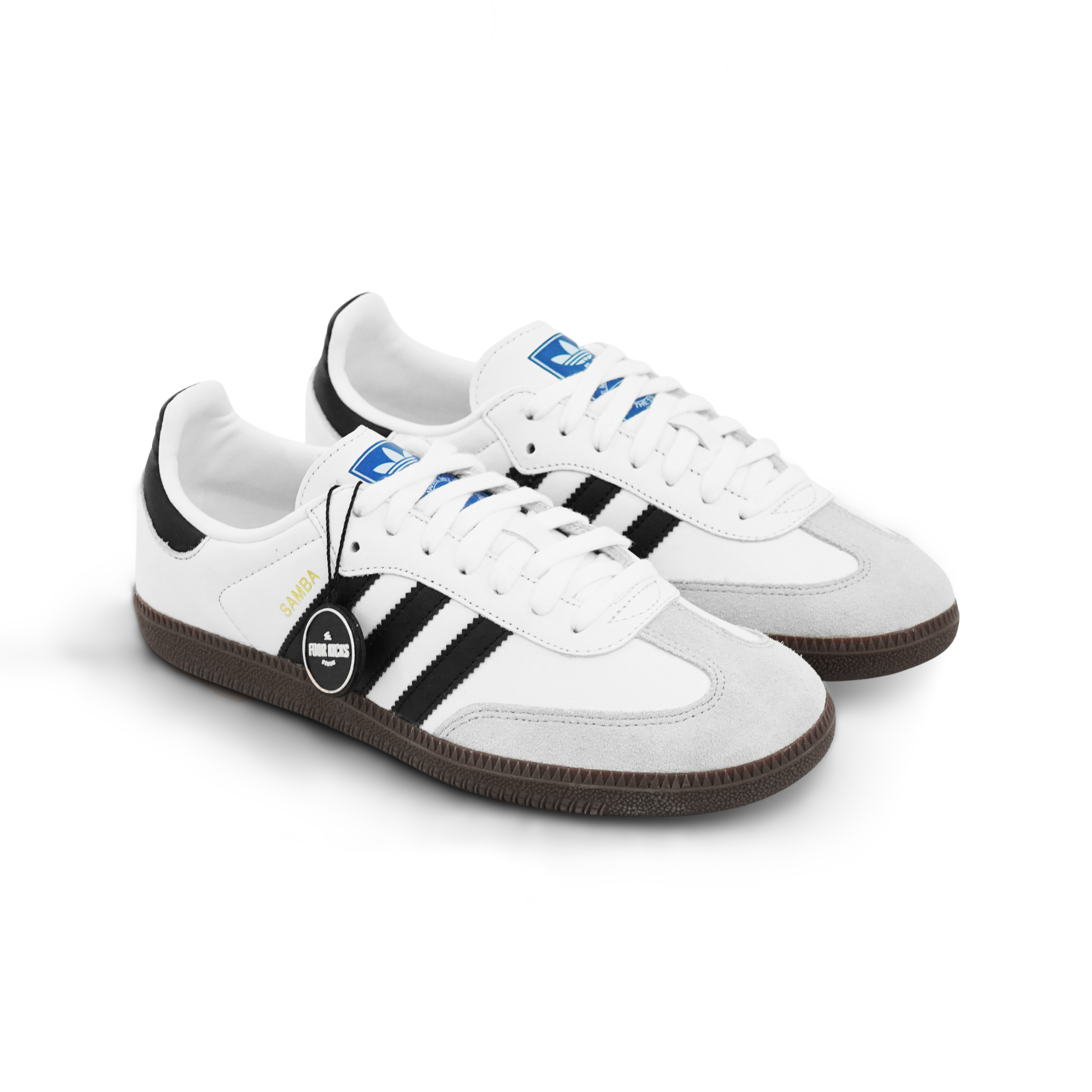 Adidas Lifestyle Shoes Samba OG White Black Gum Unisex Adult B75806 (2) Adidas Samba OG White Black Gum Unisex Adult B75806 - Gambar 1