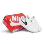 Nike Court Vision Low Next Nature White Black Leather Mens DH2987 101 - Gambar 2