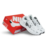 Nike P-6000 White Black Metallic Silver Unisex IX6221 101 - Gambar 2