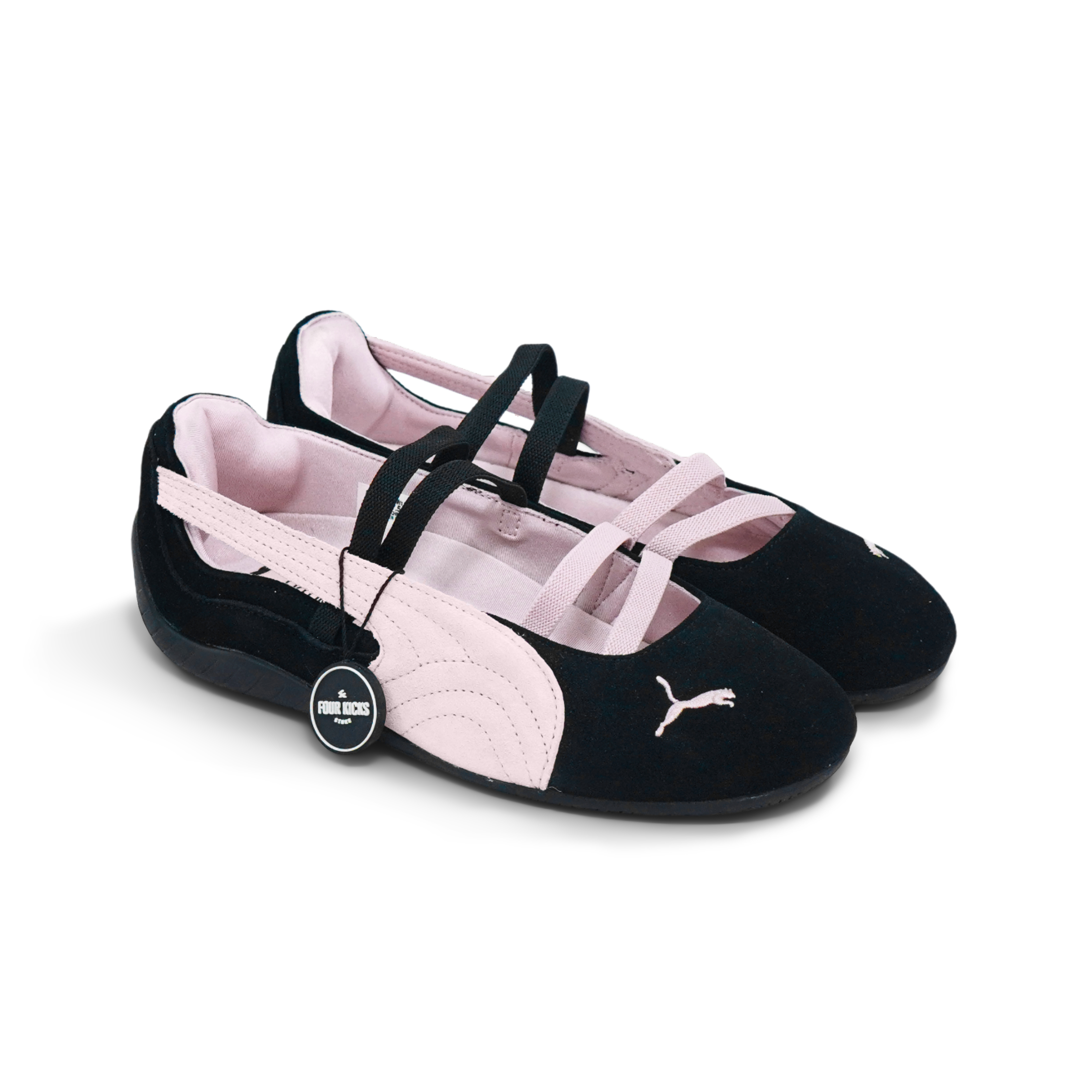 Puma Lifestyle Shoes Speedcat Ballet Black Mauve Mist Womens 401287 02 (2) Puma Speedcat Ballet Black Mauve Mist Womens 401287 02 - Gambar 1