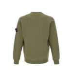 Stone Island Crewneck Sweatshirt Militarry Green - Gambar 3